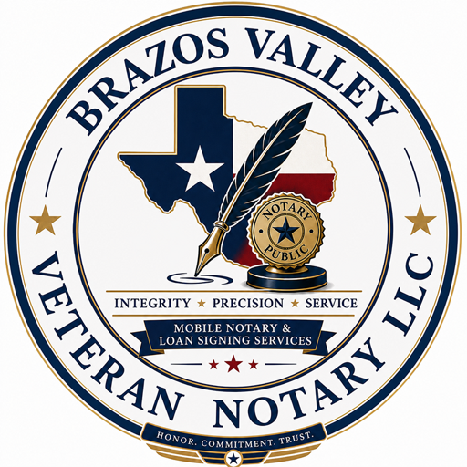 Brazos Valley Veteran Notary LLC logo